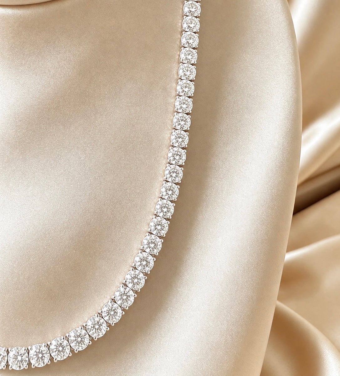 Tennis Necklace 4mm