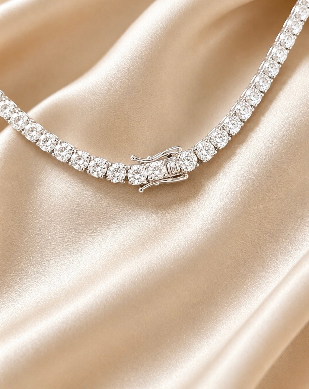 Tennis Necklace 4mm