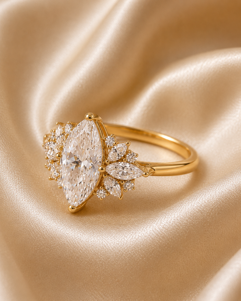 Alessa Marquise Rosalie Ring