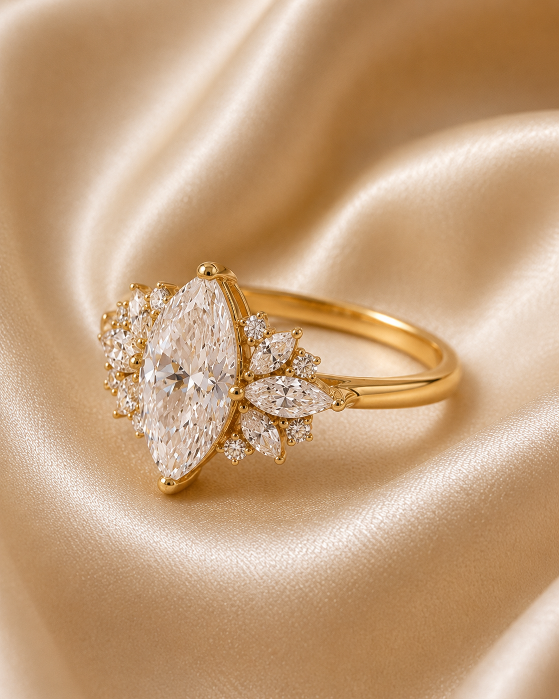 Alessa Marquise Rosalie Ring