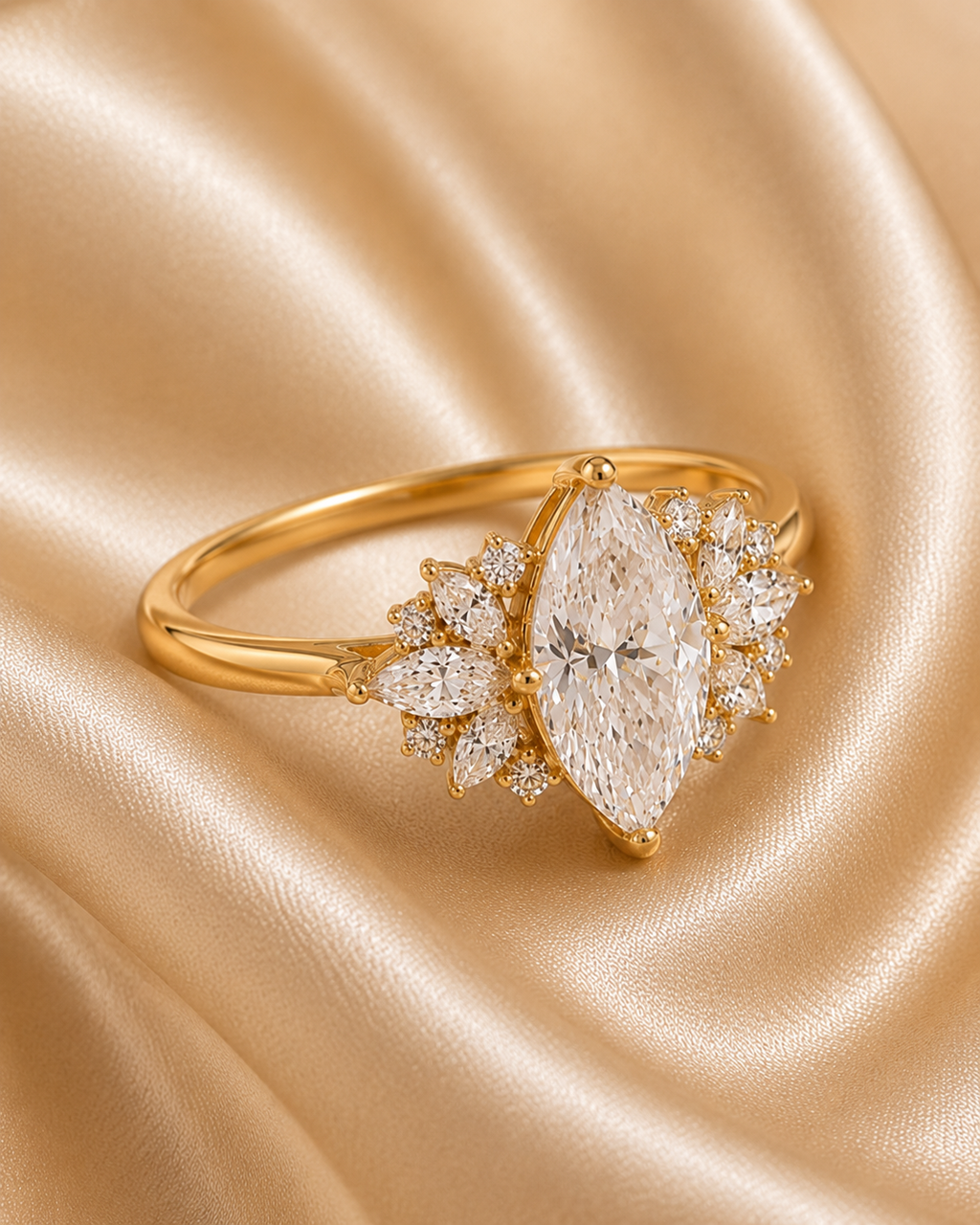 Alessa Marquise Rosalie Ring