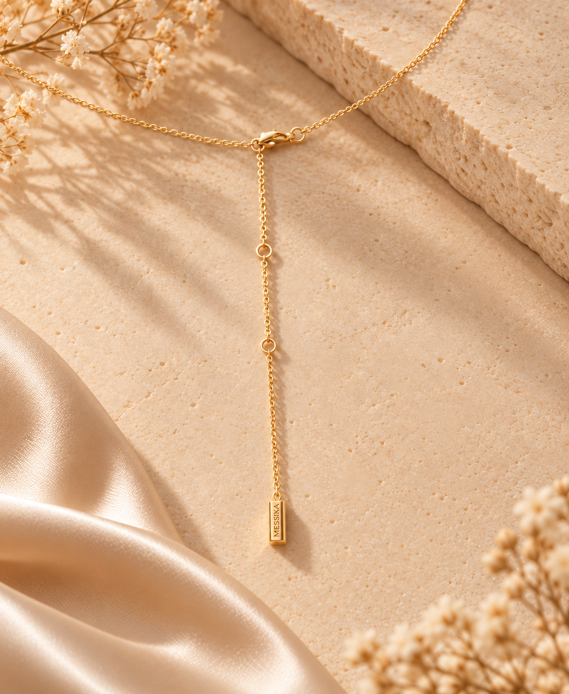 Aura Geometric Pendant Necklace