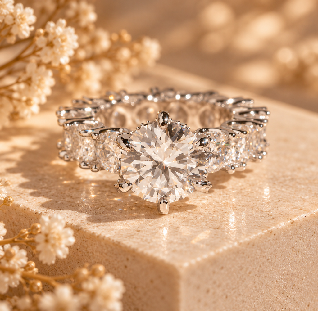 Aurora Royale Moissanite Ring