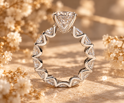 Aurora Royale Moissanite Ring