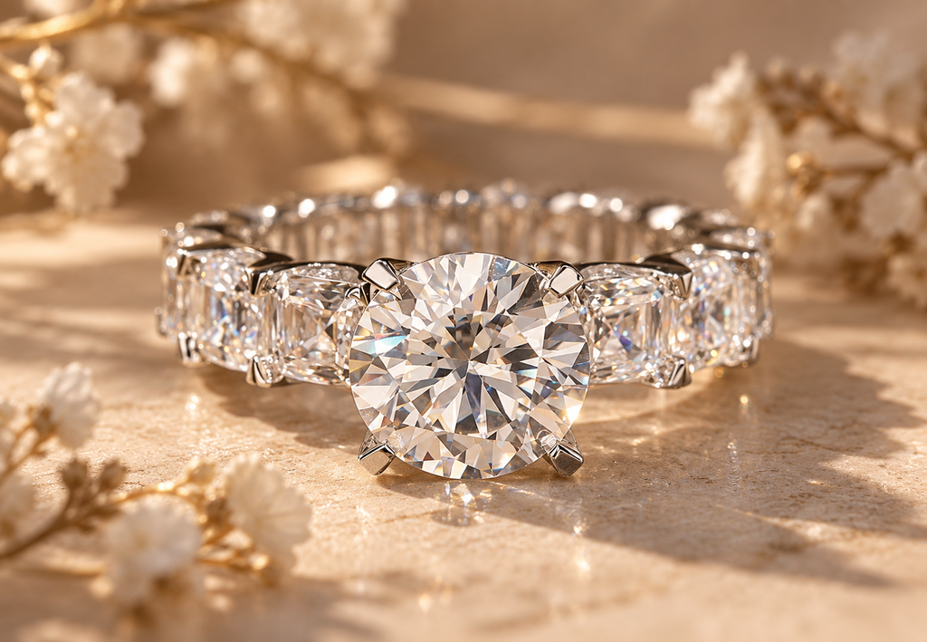 Aurora Royale Moissanite Ring