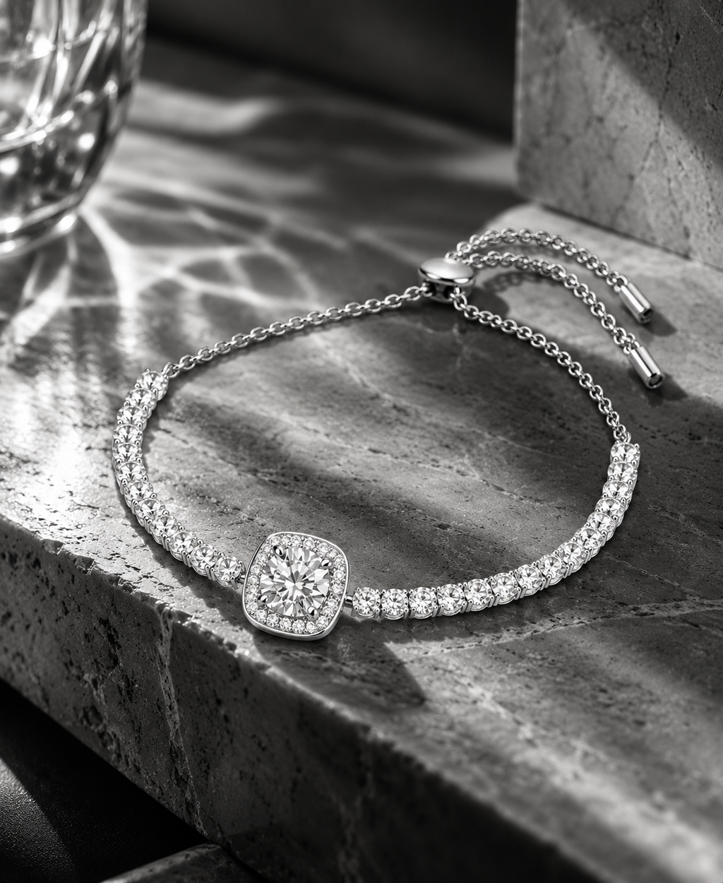 Camelia Moissanite Bracelet