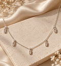 Celeste Moving Stone Zircon Necklace