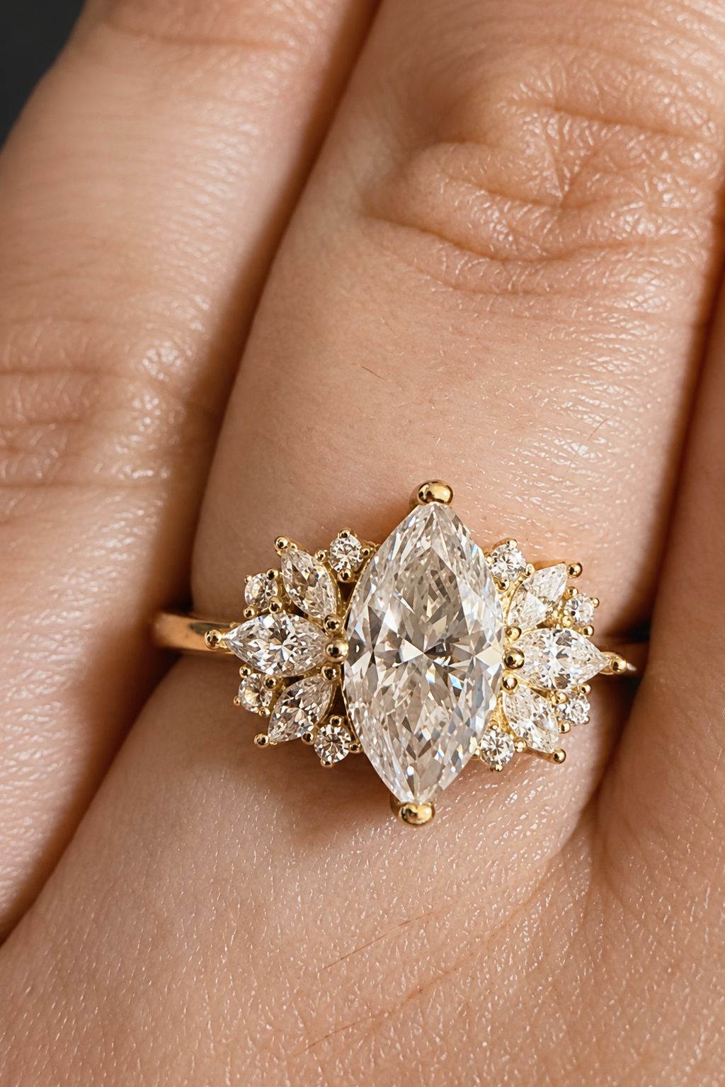Alessa Marquise Rosalie Ring