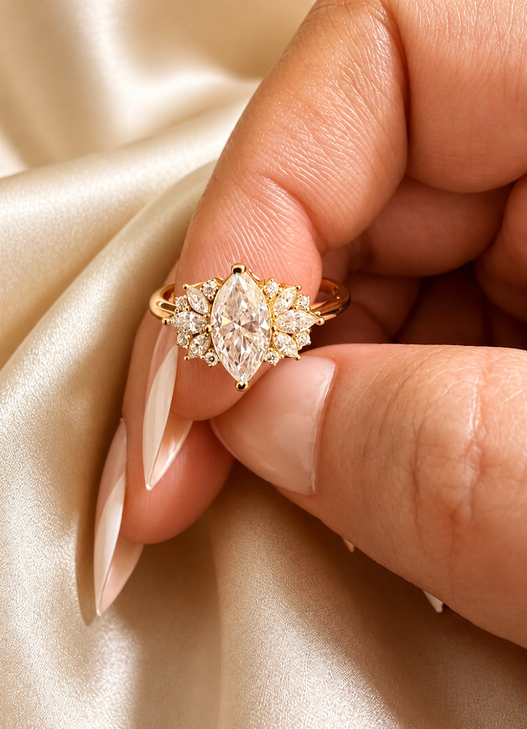 Alessa Marquise Rosalie Ring