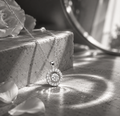 Everyday Halo Moissanite Necklace