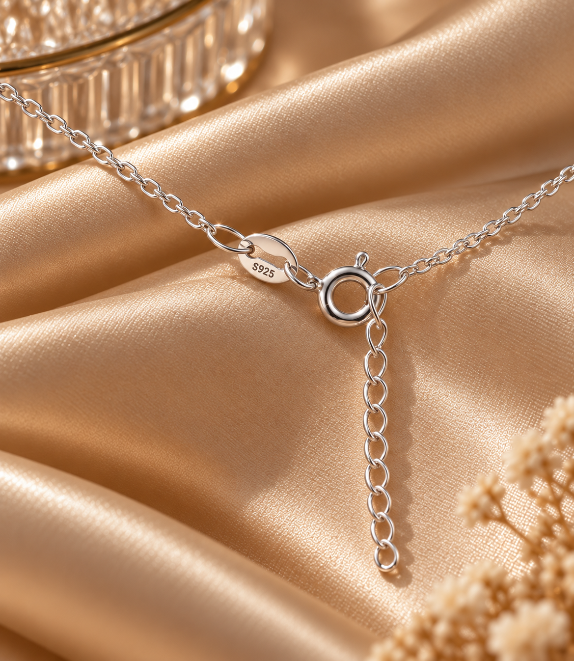 Everyday Halo Moissanite Necklace