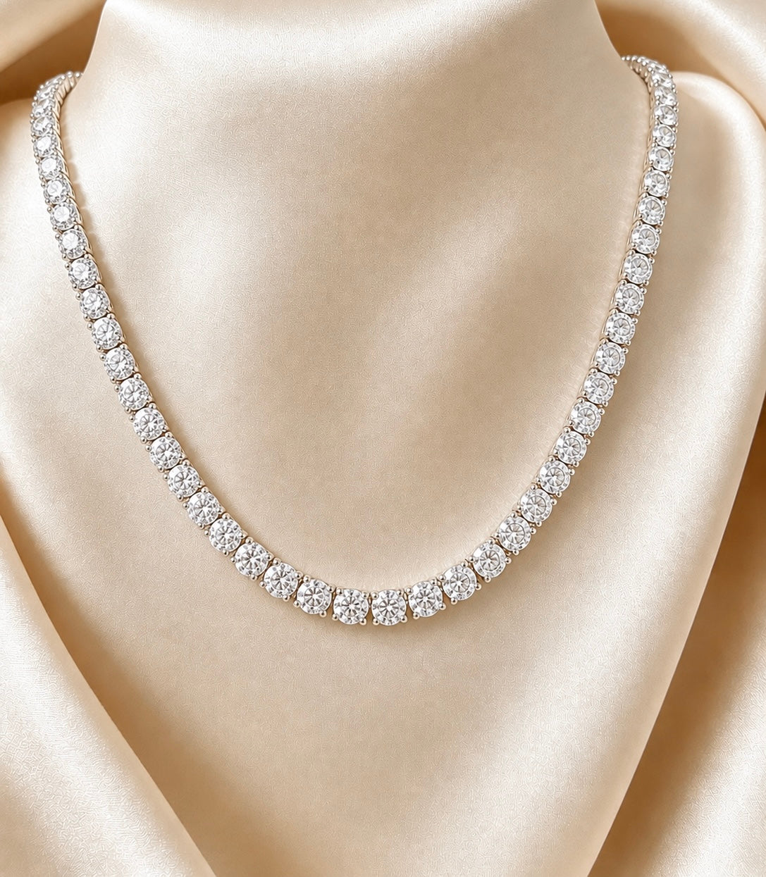 Tennis Necklace 4mm