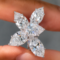 Flora Moissanite Earrings