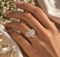 Marquise Moissanite Ring
