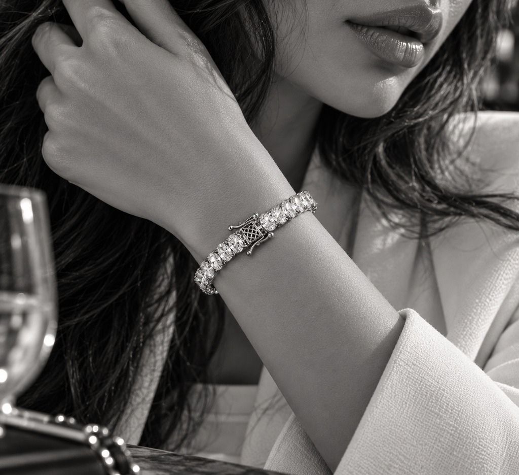 Oval Tennis Bracelet