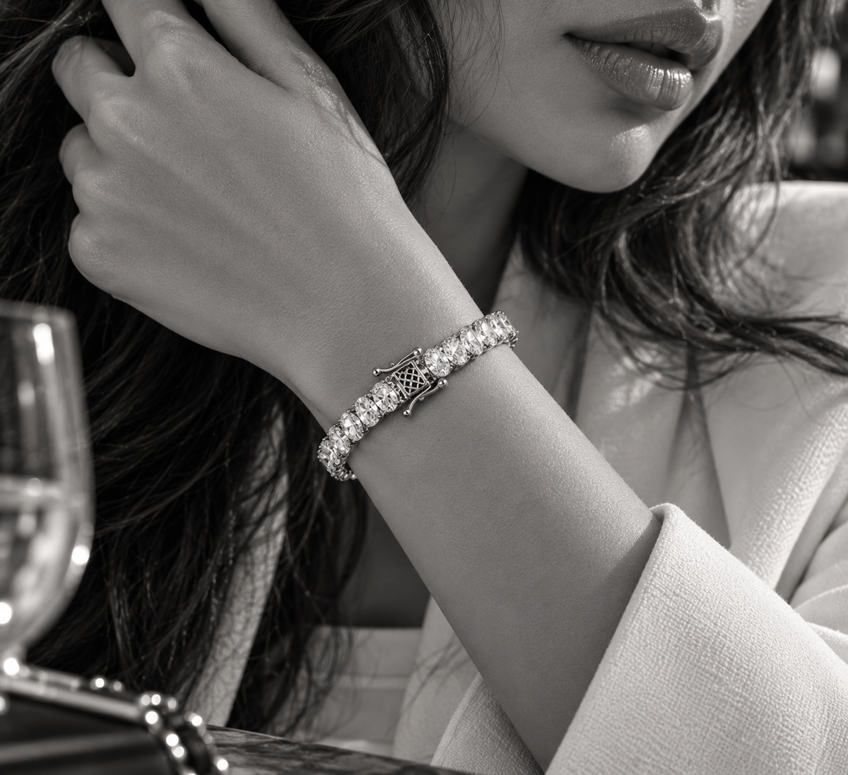 Oval Tennis Bracelet