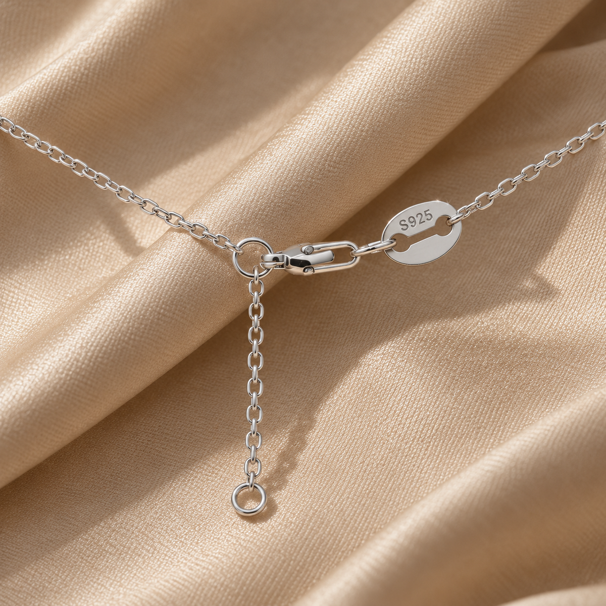 Sapphire Love Heart-Cut Necklace