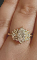 Alessa Marquise Rosalie Ring