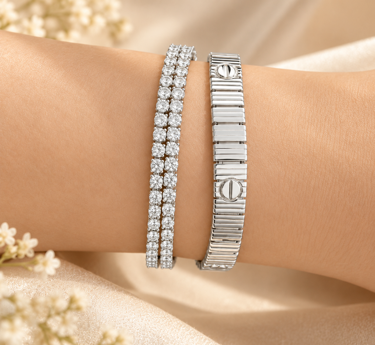Unlimited Love Silver Bracelet