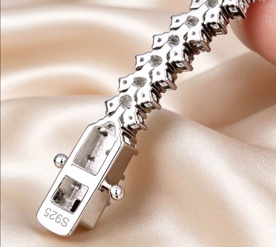Heart Tennis Bracelet