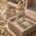 Endless Sparkle Moissanite Eternity Ring