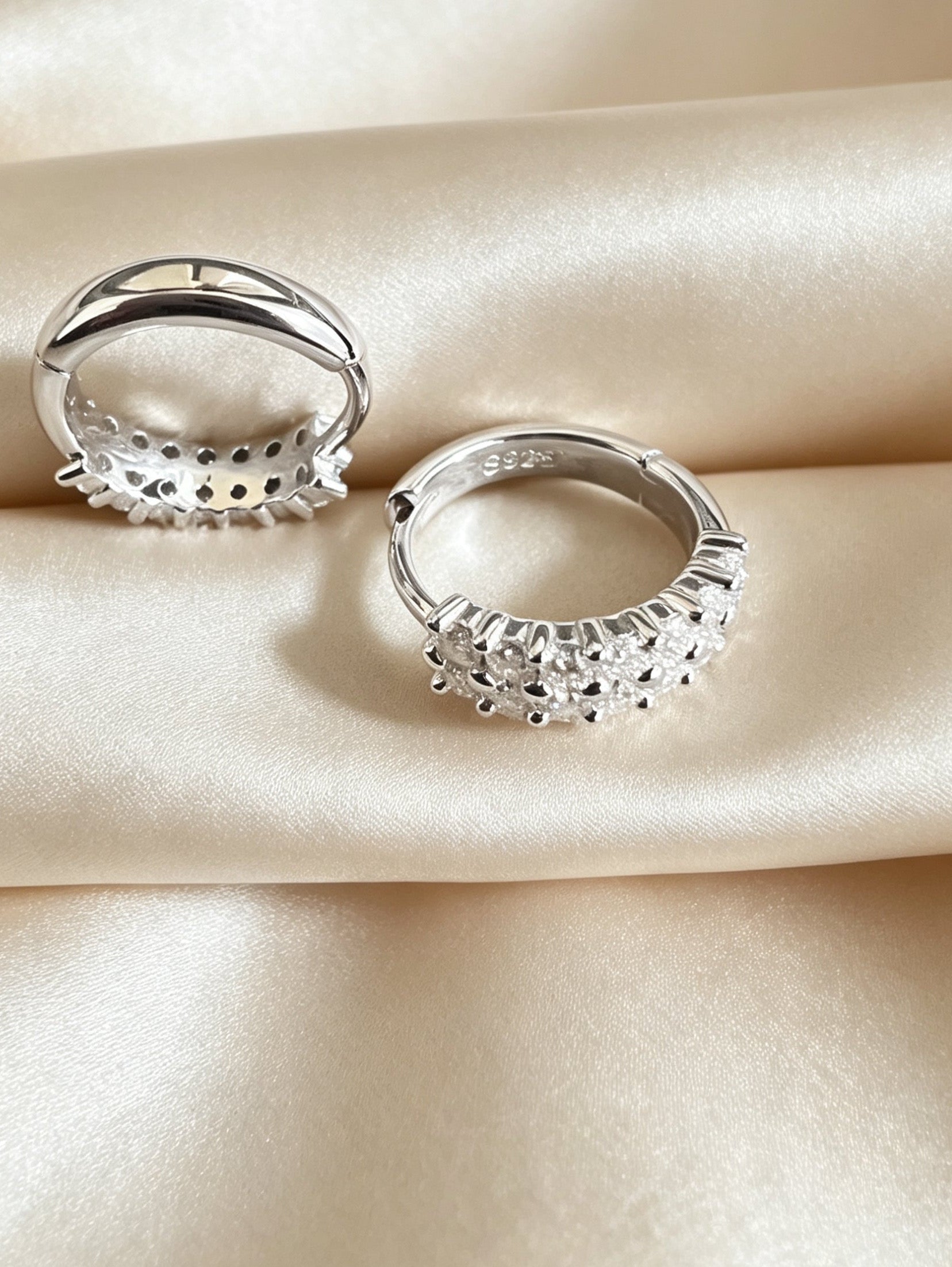 Spark Hoop Earrings