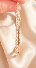 Gold Tennis Bracelet